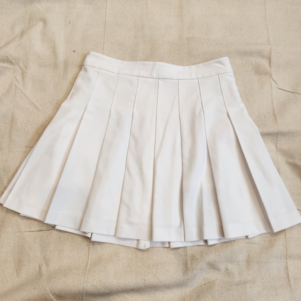 Sunday Best Aritzia White Pleated Skirt Tennis Mini Size 4 Preppy Y2KShort